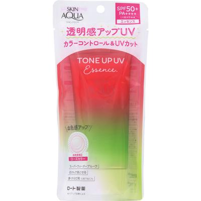Skin Aqua Tónovací esence Happiness Aura 80g Sluneční ochrana <Naneste přiměřené množství rovnoměrně na pokožku. (Abyste předešli nerovnoměrné aplikaci, aplikujte dovnitř
