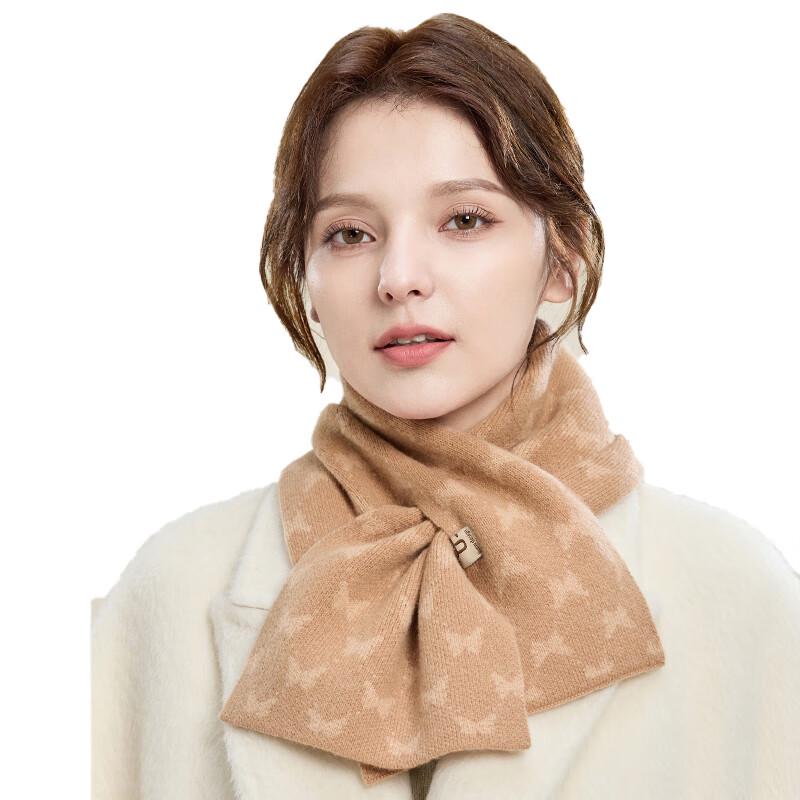 

JIUMU Women s Pure Wool Winter Scarf