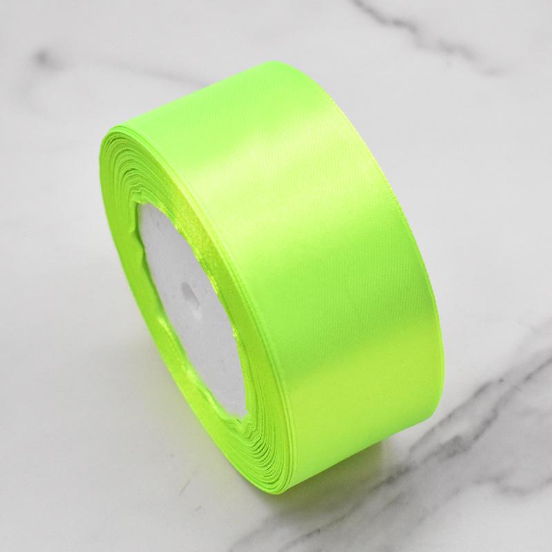 Hanfan 4cm Satin Ribbon for Wedding, DIY Crafts, Cake Decoration, Fresh Flowers & Gift Packaging.