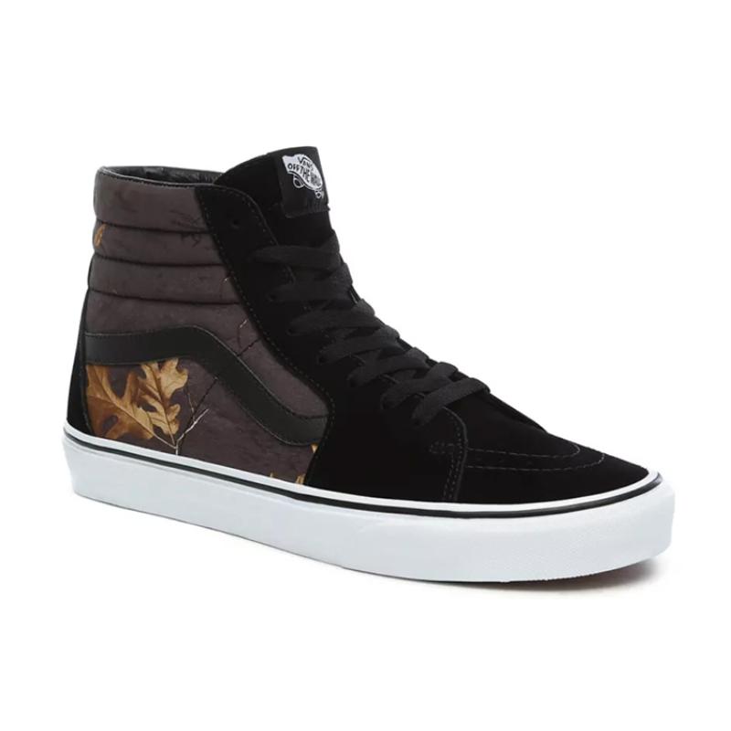 Vans Realtree Xtra X Vans SK8 HI Crossover Casual Skateboarding Shoes Unisex Black White Vans VN0A4BV6TGO