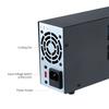 WANPTEK NPS1203W 0-120 В 0-3 А Импульсный источник питания постоянного тока 3-значный светодиодный дисплей высокой точности