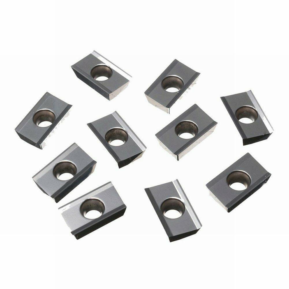 10pcs APKT1604PDFRMA H01 Milling Carbide Inserts for Aluminum CNC Machining with Tight Tolerance and Easy Change