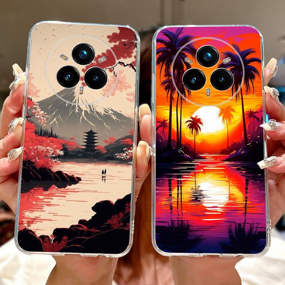 Fashion Painting Case For Realme 14 Pro+ 14Pro 5G Soft Silicone TPU Phone Cases For Realme 14 Pro Plus 5G Back Cover Bumpers