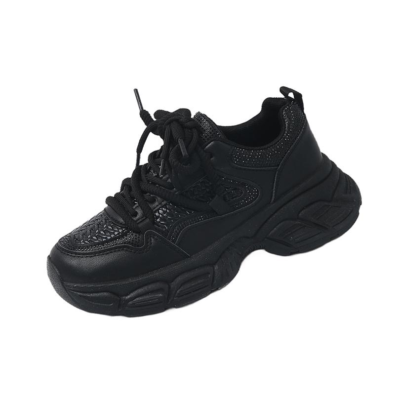 

2025 5CM Mesh Dad Shoes Super Hot Thick Soled Versatile Sports Running Sneakers Ins Style 34