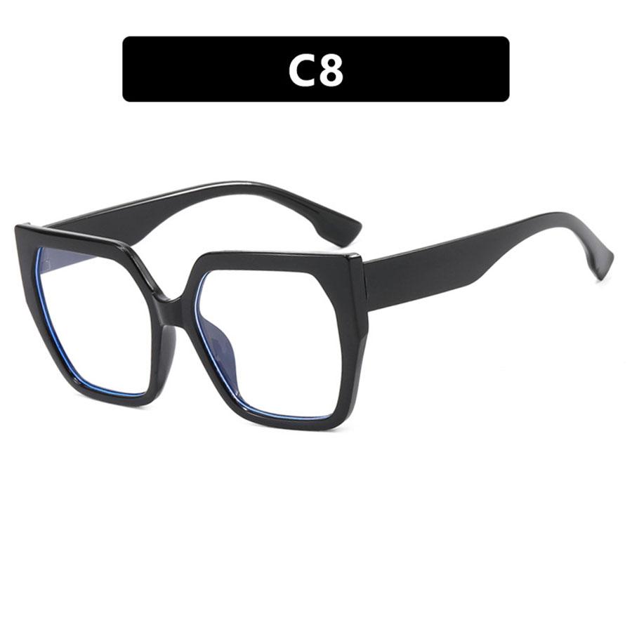 Simple Polygon Anti Blue Light Computer Glasses Outdoor Glasses