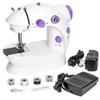 LED Light Electric Sewing Machine Dual Speed Portable Sewing Machine Mini Sewing Machine  Beginners
