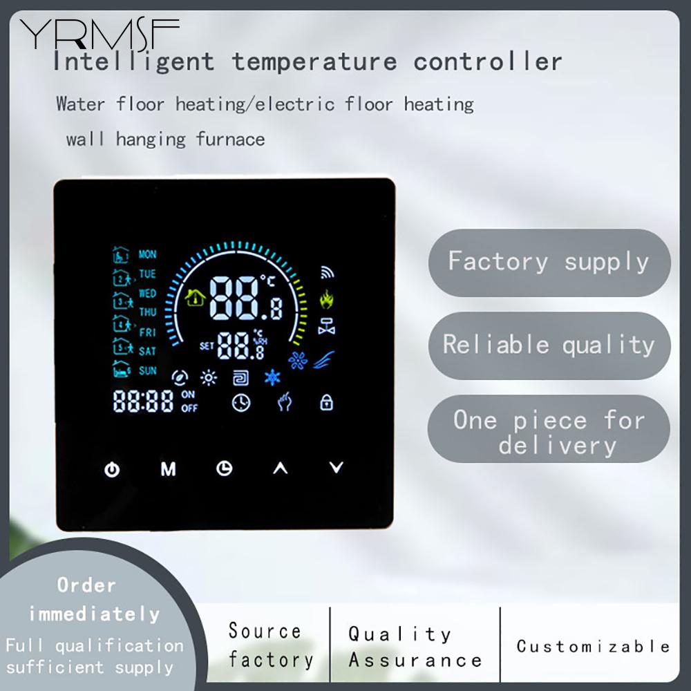Smart WiFi Floor Heating Thermostat with LCD Display Energy - Saving for Smart Home Tuya Compatibility Emperature Control System