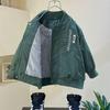 2025 Boys' Fashion Baseball Jacket - Spring/Autumn Thin Top for Kids