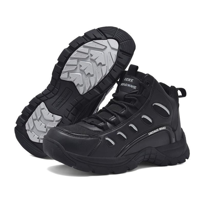 Stivali da allenamento tattico selvaggio da uomo, quattro stagioni, antiscivolo, impermeabili, stivali da esterno, scarpe da ginnastica per escursionismo nella giungla, stivali da lavoro per il deserto