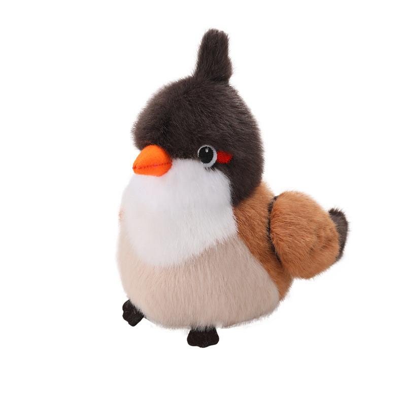 

Cute Bird Stuffed Animal Plush Toy For Playroom Decor And Gifts Strawberry Bread
