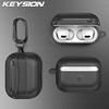 KEYSION Shockproof Case for AirPods Pro 3 Carbon Fiber Texture Soft TPU Silicone Bluetooth Earphone Cover for AirPods Pro 3 2025