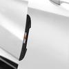 sdvc10 4pcs Car Door Rearview Mirror Anti-collision Sticker Car Handle Anti-Scratch Protection Decors For Mitsubishi Outlander Fastener