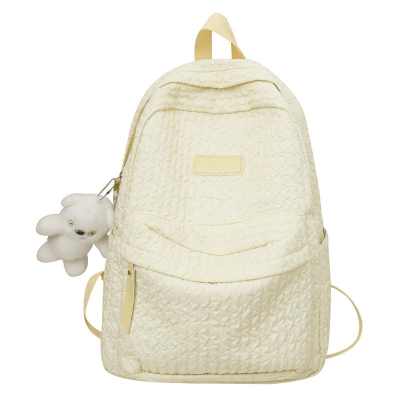 Schoolbag new student backpack simple fashion casual Mori small fresh schoolbag sweet wind versatile backpack high sense
