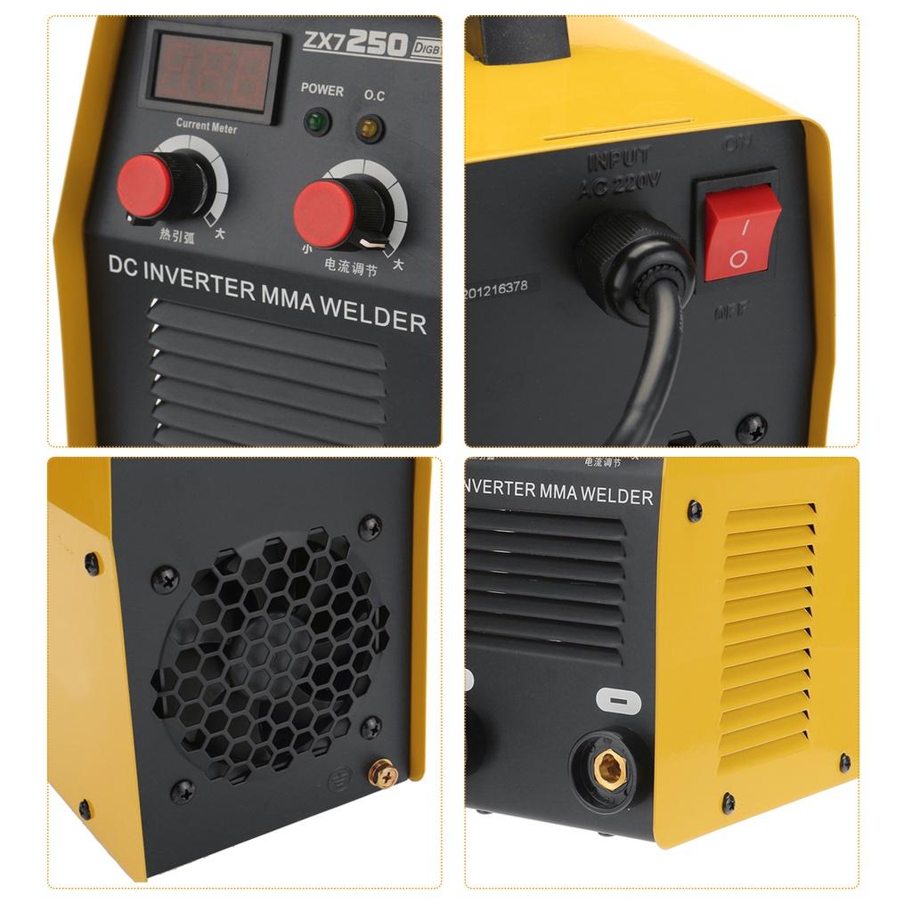 220V ZX7-250 250A 4500W Spawarka elektrodowa ARC MMA do majsterkowania Spawanie Elektryczne Falownik IGBT Łuk Mini Elektryczna Maszyna Spawalnicza