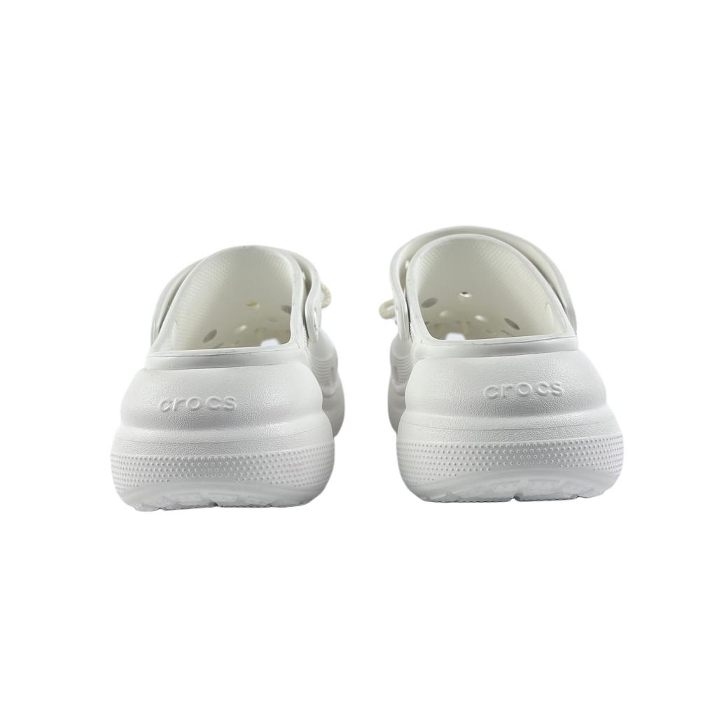 Crocs Crush Clog EVA Sunglasses Knots Stylish and Versatile Comfortable Casual Classic Hole Shoes Unisex White