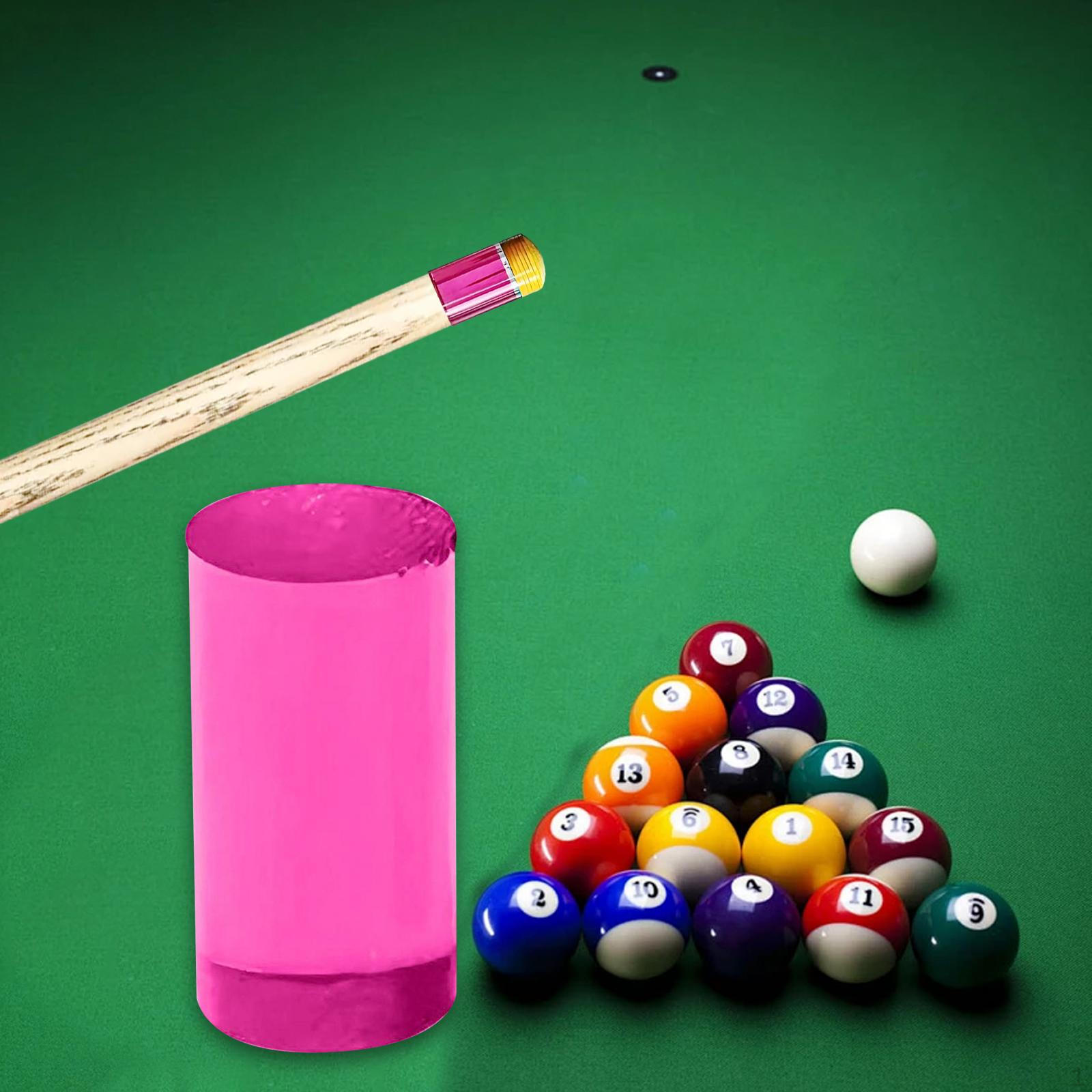 

Acrylic Pool Cue Tip, Easy to Install, High Performance, Portable, Billiard Accessories розы красного