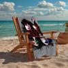 Kiss-Inspired Fashion Beach Towel: Ideal for Summer Adventures Soft, absorbent and quick drying suitable for swimming and bathing