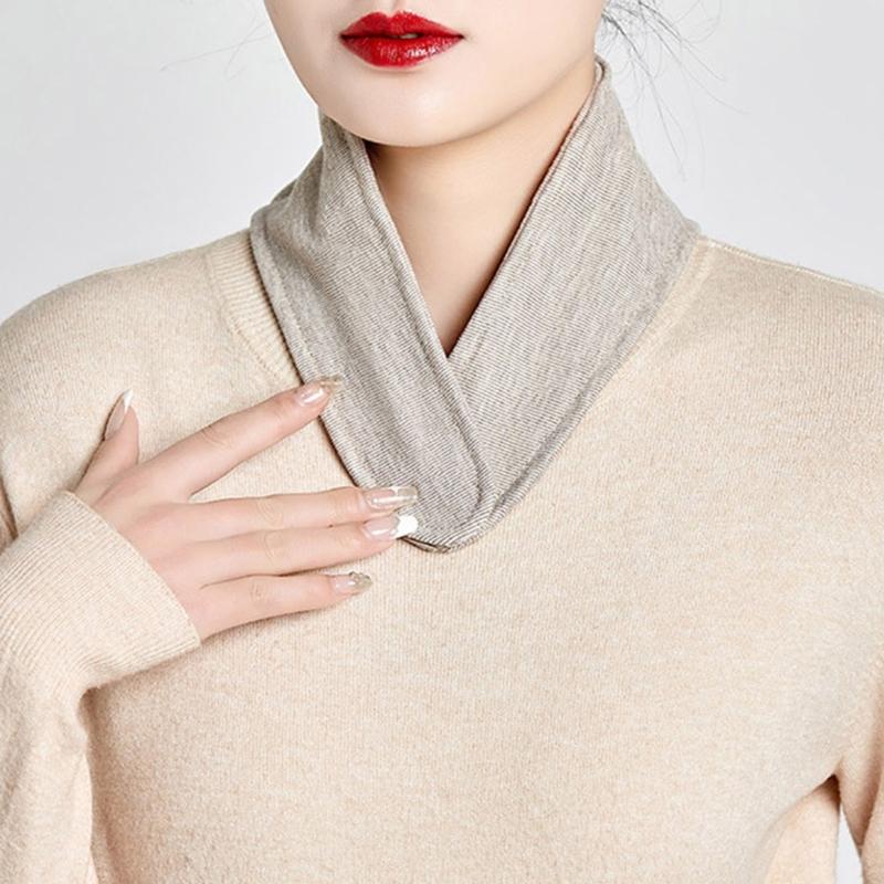 Women's Neck Support Scarf Wearable Shawl Providing Comfort And Relief From Neck Fatigue Ideal For Office Or Travel