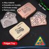 EDC Push Slider Metal Fidget Anti Stress Toys Adultes Finger Spinner Poker Soulage l'anxiété Jouet Portable Pop Magnetic Slider Games
