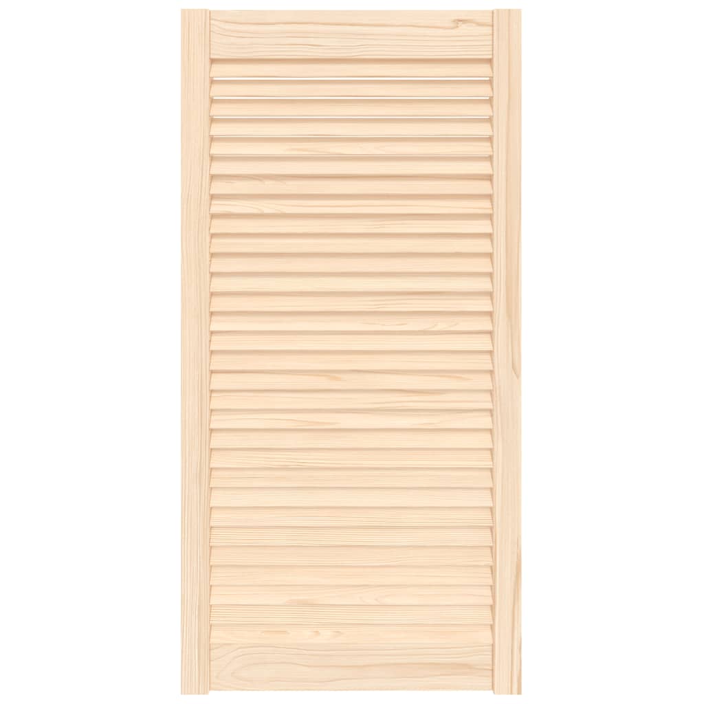 Slatted Design Cabinet Door 99.3 X 49.4 Cm Solid Pine Wood