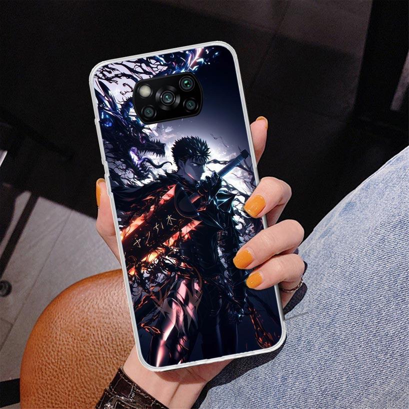 G-Guts B-Berserks Anime Phnoe Case for Xiaomi Poco X5 X6 X7 Pro X4 Gt F7 Ultra M8 M7 Redmi 15C 15 13C 13 12C 12 Unique Cover Coq