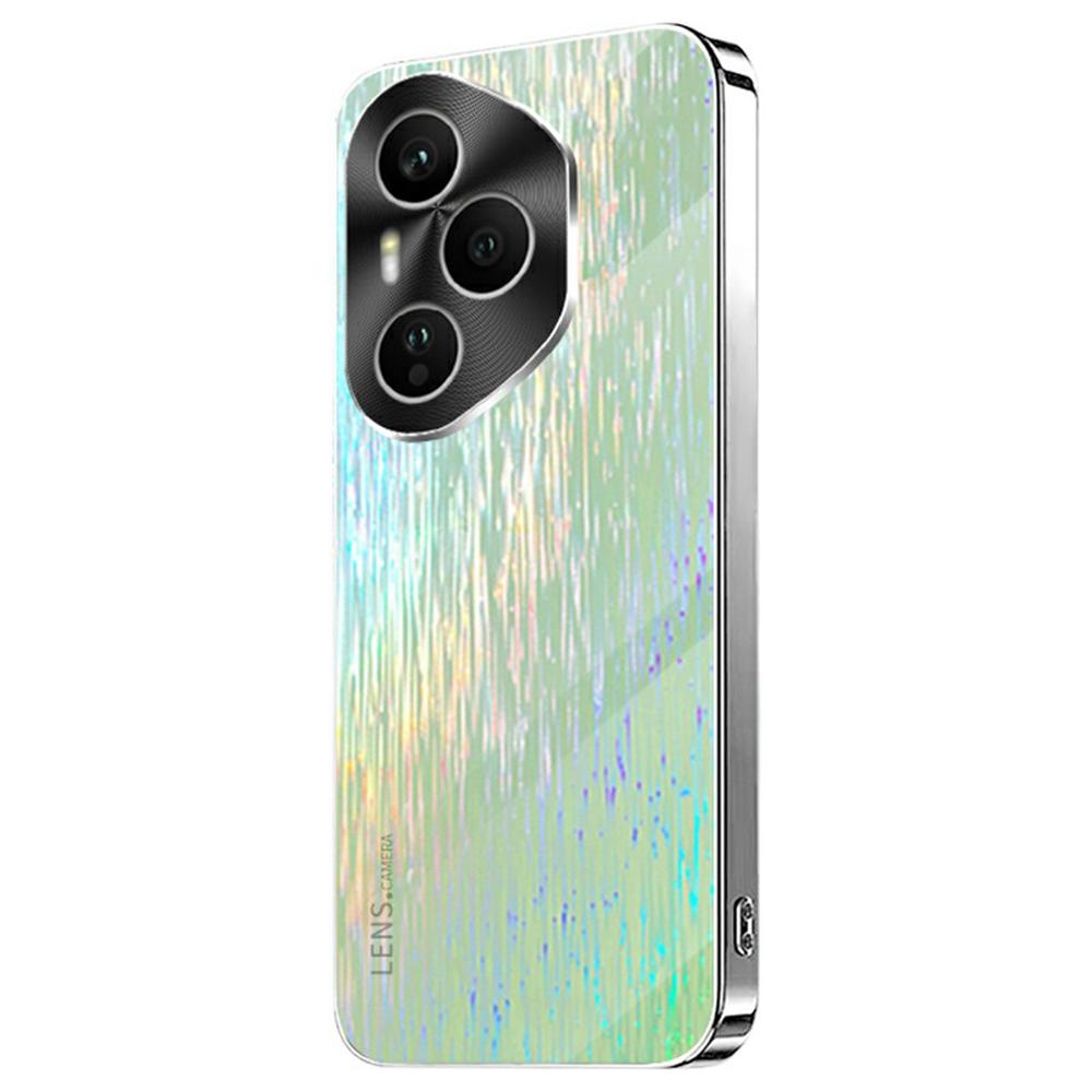 

Для Honor 400 Pro 5G (Глобальный) Красочный чехол для телефона Ультратонкий Противоударный Жесткий ПК Задняя крышка Green