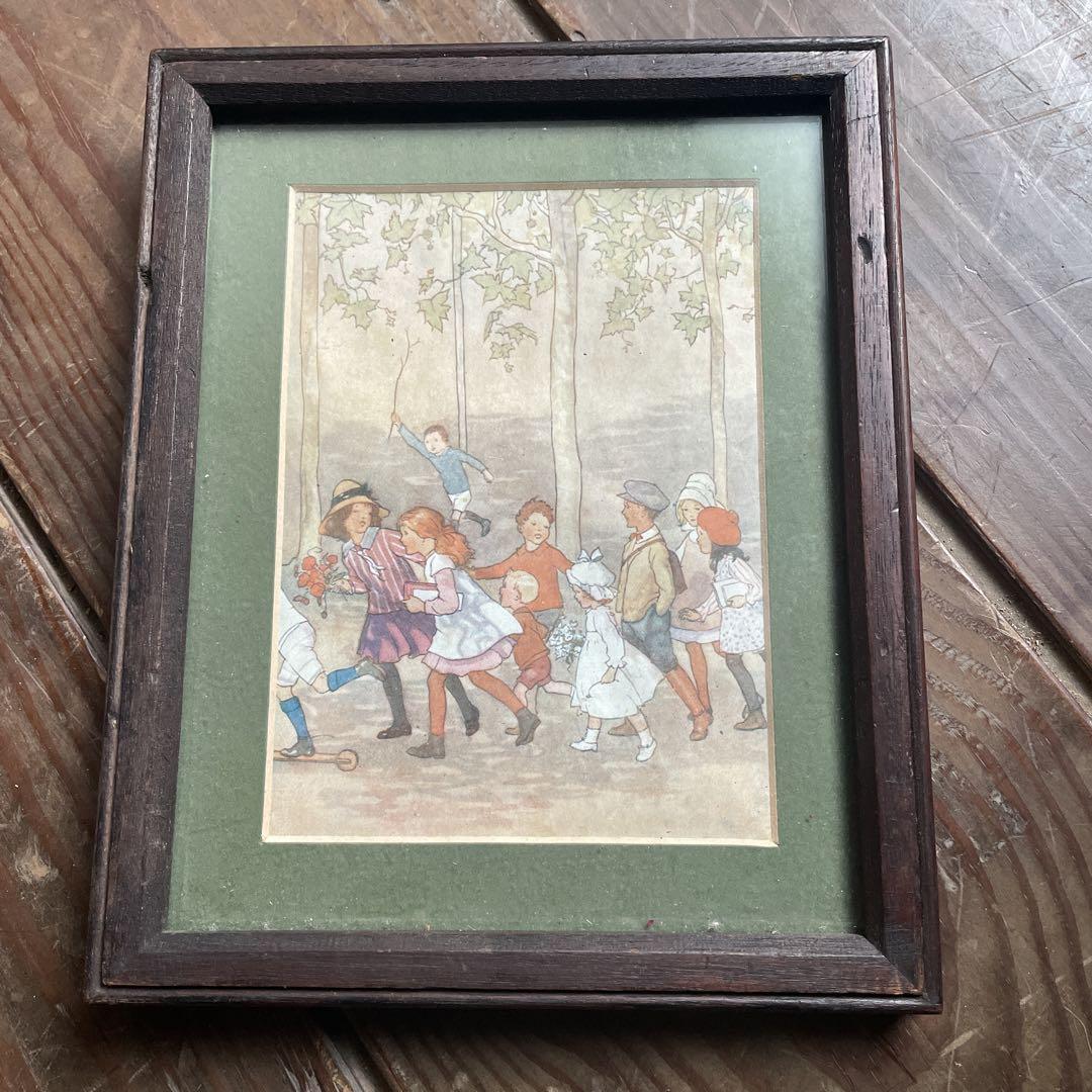 

[Б/У] Антиквариат, старые книги, иностранные книги, книги с картинками, детские книги, поэзия, Маргарет Таррант, в раме