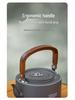 Mountain Guest Lightweight Aluminum Backcountry Camping Kettle - Large Capacity, Portable, Ideal for Outdoor Tea Brewing
