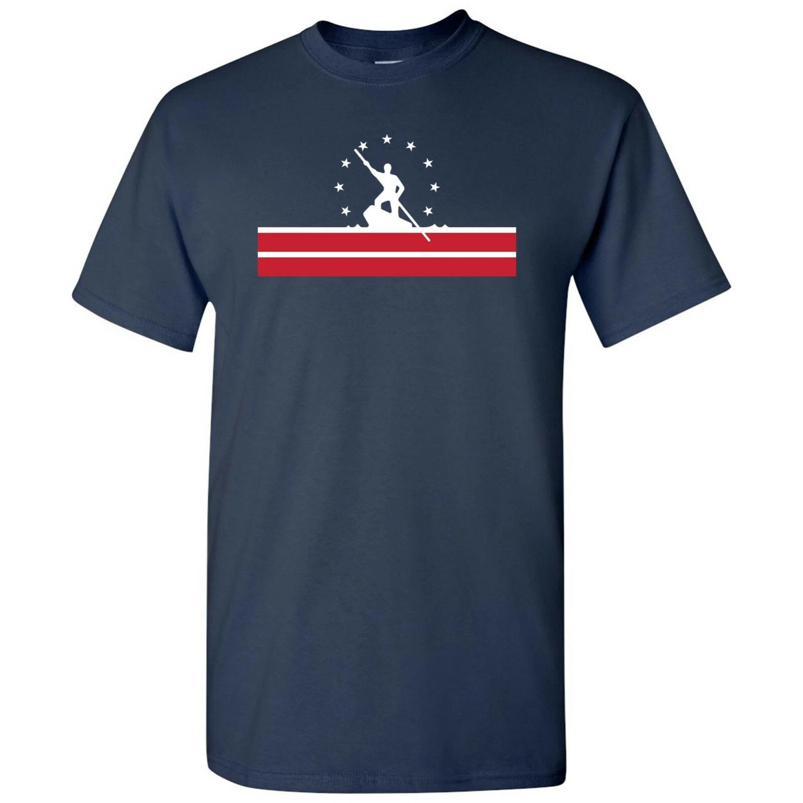 Richmond US City Flag Basic Cotton T-Shirt - Navy L