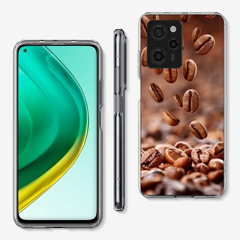 Newly Baked Coffee Beans Cover Phone Case For Xiaomi Poco M8 M7 M6 M4 M3 X7 X6 X4 Pro F7 Ultra M5S Mi 14 14T 15 15T 12T 10T Pro