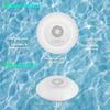 Floating Speaker for Pool Waterproof Portable Speaker Wireless Floating Stereo Speaker with Led Light Shower Speaker