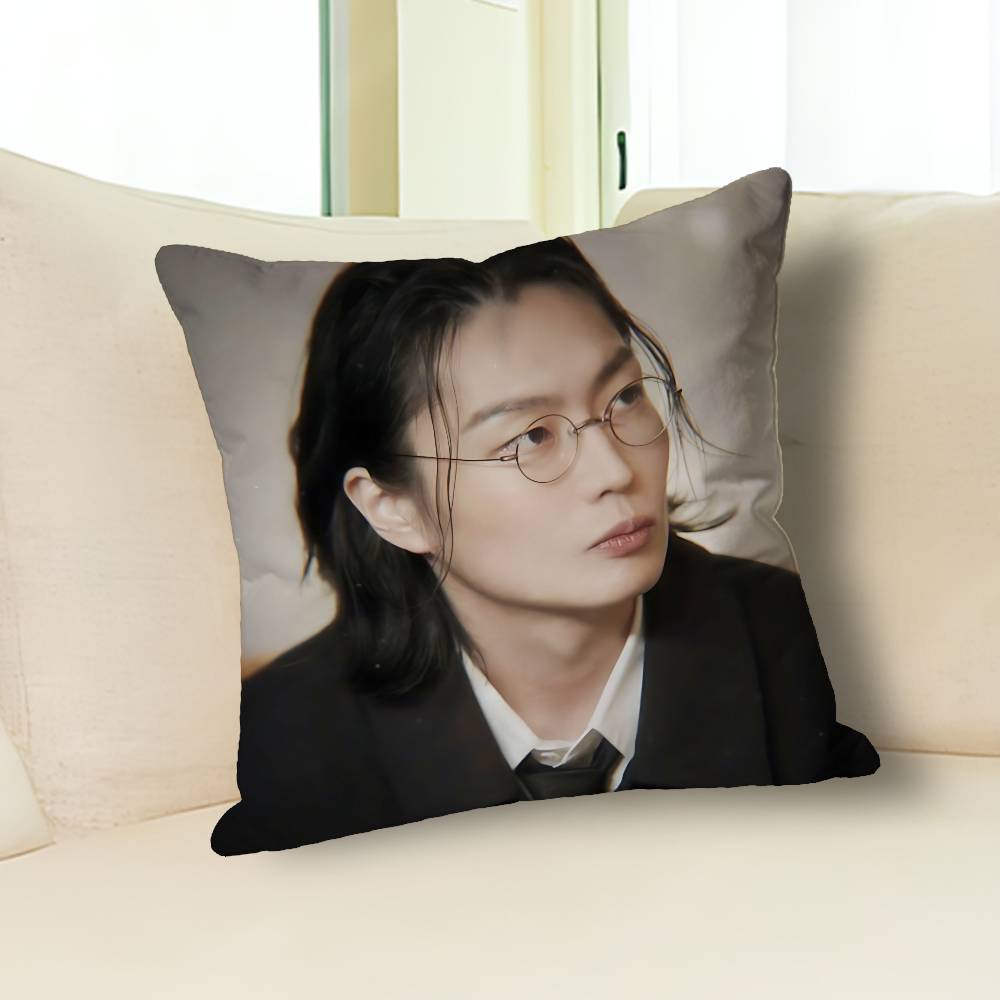 Roh J-Jae W-Wons Actor Various Sizes Square Pillow Case For Car Home Bedchamber Decor Custom Valentine gift