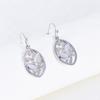 Qifu Leaf Ear Hook Earrings - Trendy European & American Style