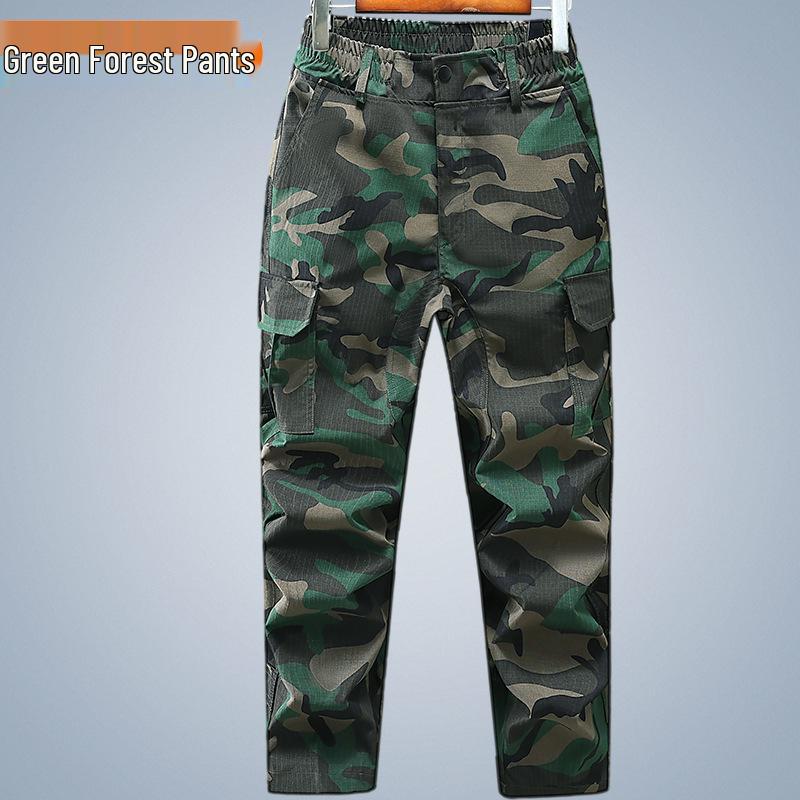 

Men s Tear-Resistant Camouflage Workwear Set - Durable, Breathable, Wear-Resistant Training Uniform for Spring & Autumn 190 [Recommended 180-200 lbs]