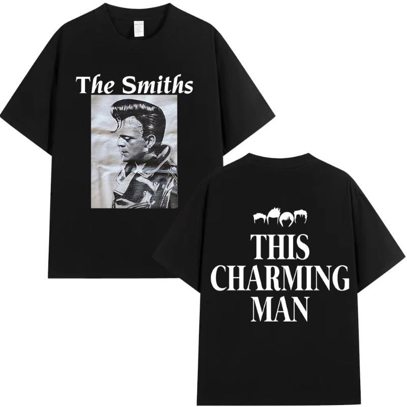The Smiths The Queen Is Dead Maglietta Anni '80 Indie Morrissey Maglietta Oversize Vintage Punk Rock Band Magliette Streetwear Unisex
