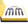 Black Scorpion CUESOUL Professionelles Stahlspitzen-Dartset (6 24g Dartpfeile) mit 12 Scorpion Dartpfeilflügen und Dartpfeilspitzer (L241L242-4)
