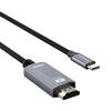 Kabel Przewód USB-C - HDMI 4K 60Hz 1.8m - Czarny