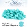 300pcs Disposable Tattoo Pigment Cup Tattoo Tools Tattoo Ink Pigment Cup Disposable Silicone Eyebrow Lip Eyes Tattoo Pigment Cup