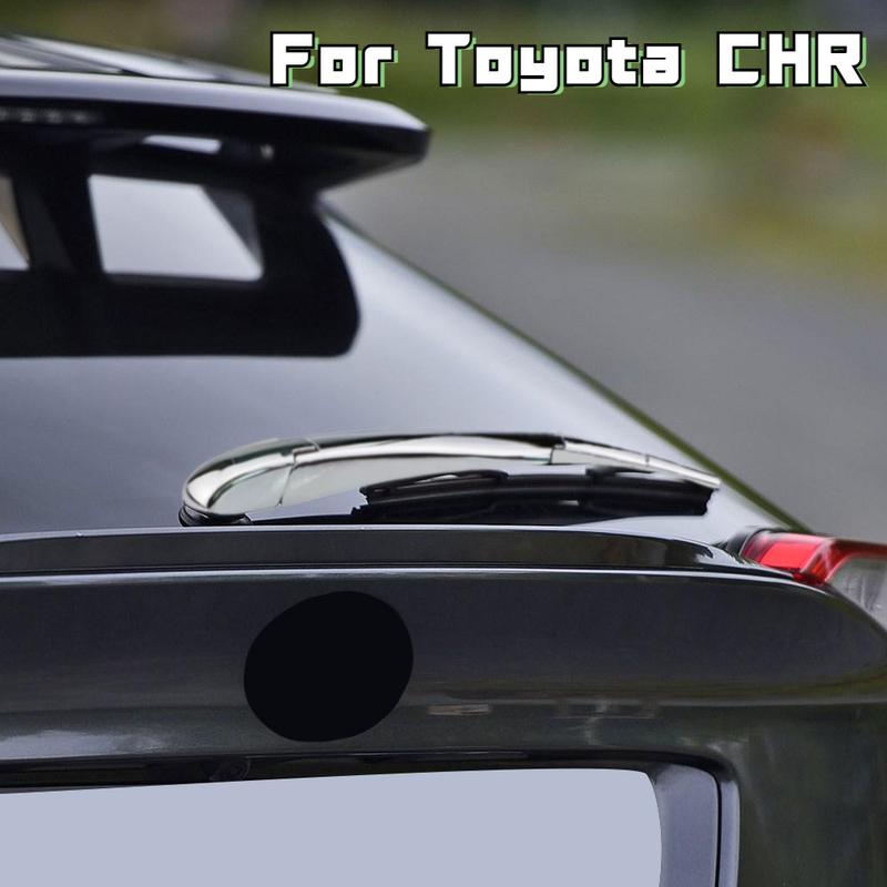 ABS Chrome Car Rear Window Wiper Cover Windshield Wiper Sticker Decoration Covers Trim for Toyota CHR 2016 -  Accessories