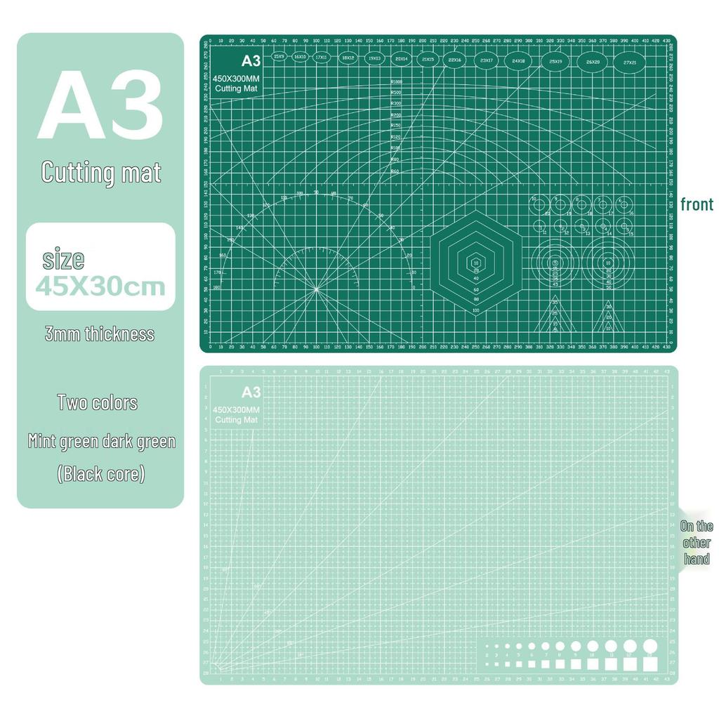 Thickened Anti-Cut Cutting Mat A3 A4 A5 for Art, Craft, and Engraving Projects