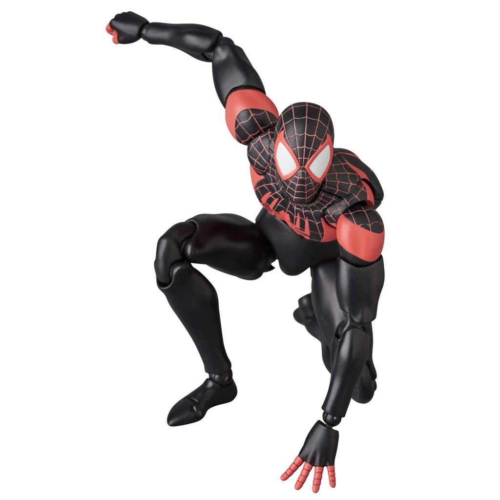 MEDICOM TOY MAFEX No. 276 MAFEX SPIDER-MAN Miles Morales (COMIC RENEWAL Ver.) Non-scale Painted Action Figure, Approximately 160mm Tall