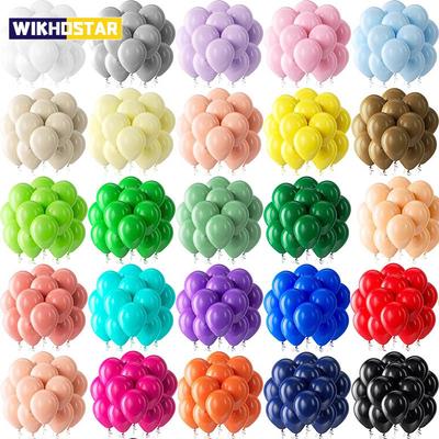 Pastel Blue Pink Green White Yellow Balloon Wedding Birthday Party Decoration 5 10 12inch Latex Colored Ballon Baby Shower Decor