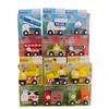 Japanese Mini Wooden Car Set: Educational Children's 1st & 2nd Gen Models