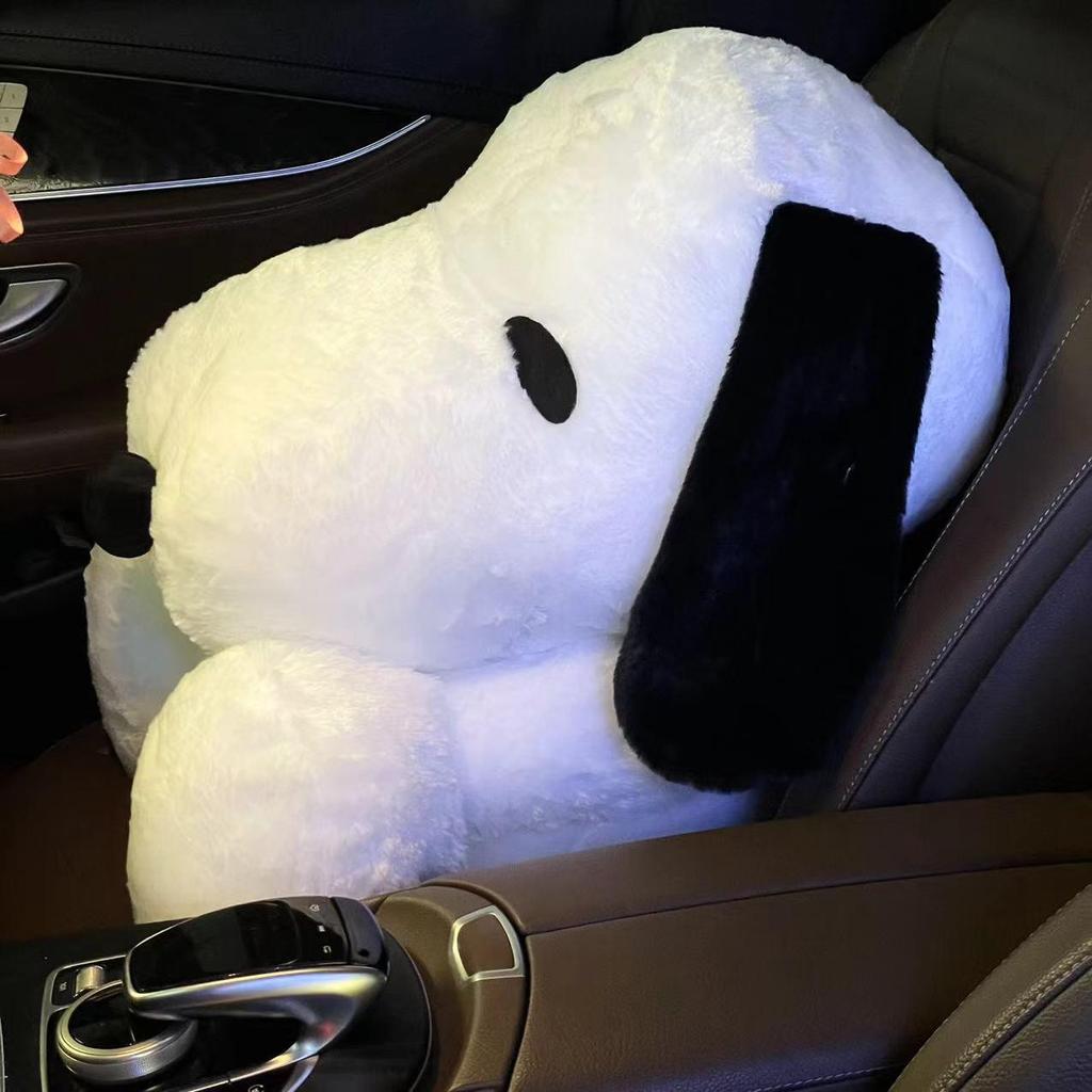 Cute Snoopy Dog Plush Pillow Toy - Large Size