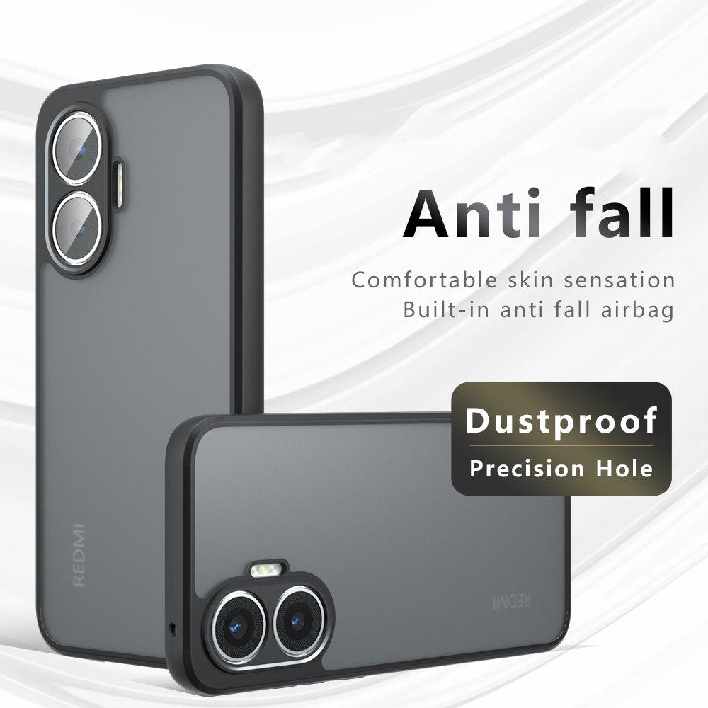 For Redmi Turbo 4 Pro Case Redmi Turbo 4 Pro Funda Cover Coque Matte Transparent PC Shockproof Clear Back Case Redmi Turbo 4 Pro