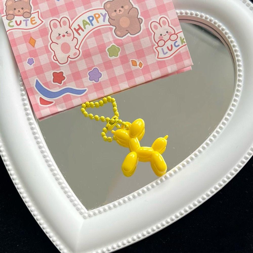 Ball Chain Cartoon Puppy Pendant Dog Balloon Puppy Keychain Creative   Gift