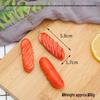 Simulation Food Keychain: Hot Dog, Cured, Ham, Taiwanese Grilled Sausage Prop