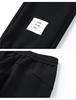 Men's Four-Bar Hoodie & Striped Sweatpants Set - Casual Sportswear Two-Piece