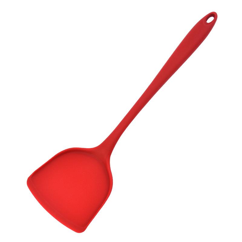 

Силиконовая лопатка, устойчивая к высоким температурам — антипригарная, универсальная кухонная утварь