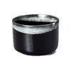 Yamakiikai Matcha Bowl, Black, Diameter 11cm, Kane Takatenmoku Nagashi Pattern, Mino Ware, Y1518